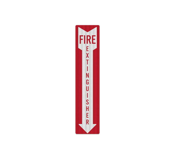 Fire Extinguisher Decal (EGR Reflective)