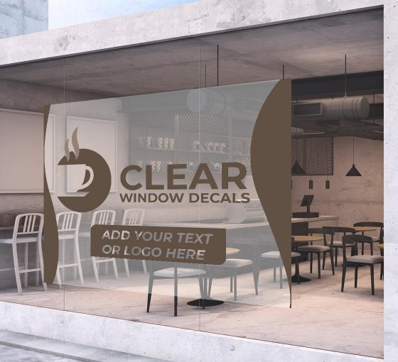 Clear Window Decals