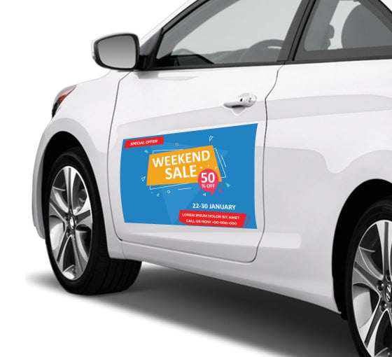 Bubble-Free Car Decals / Stickers (Opaque)