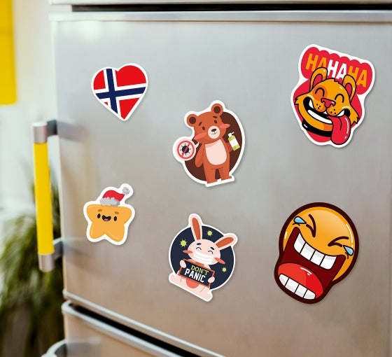 Die-Cut Magnetic Signs