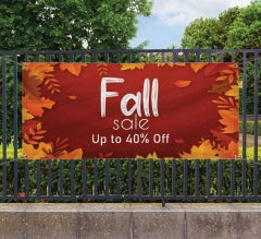 Fall Sale Banner