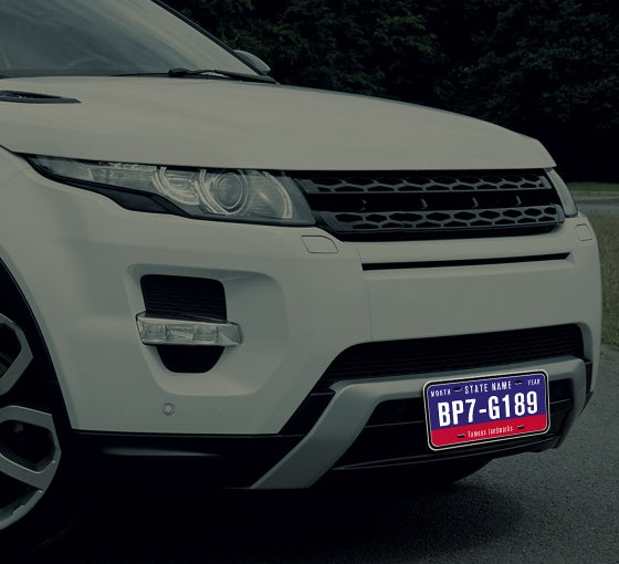 Reflective Custom License Plates