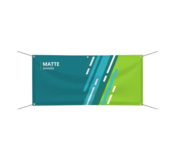 Matte Banner