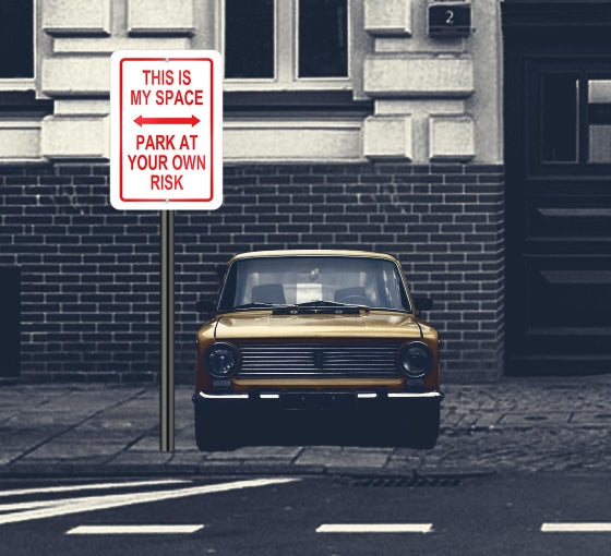 Reflective My Parking Signs