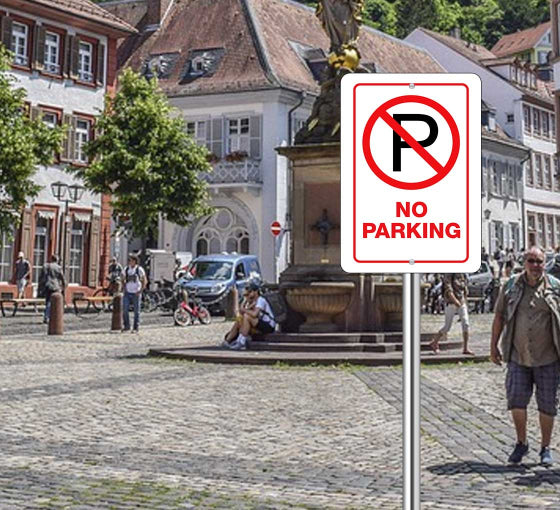 No Parking Signs