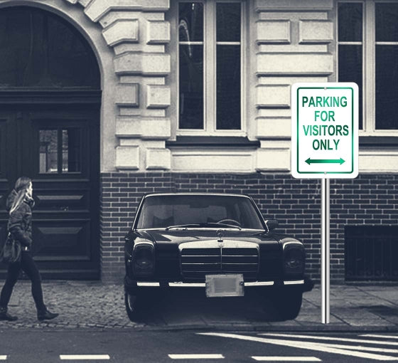 Reflective Reserved Parking Signs