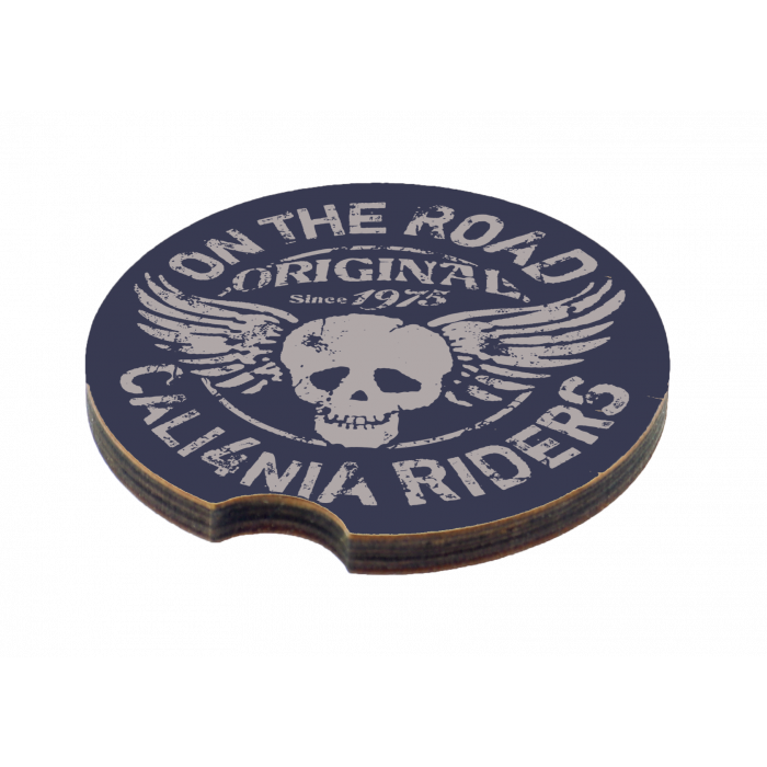 2.5" Round Plywood Car Coaster