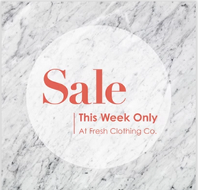 Sale With Marble