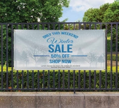 Winter Sales Banner