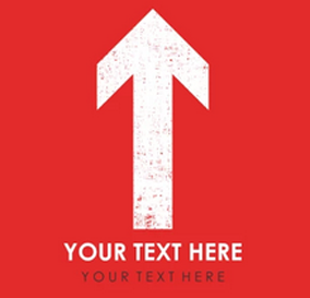 Your Text Arrow