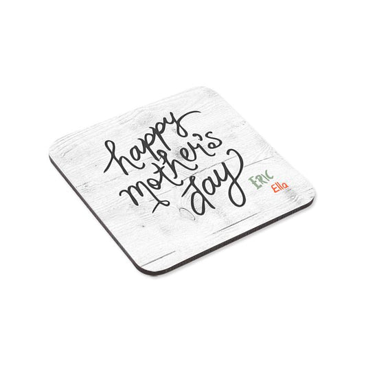 Cork-Back MDF Sublimation Drink Coasters - 3.75" Square