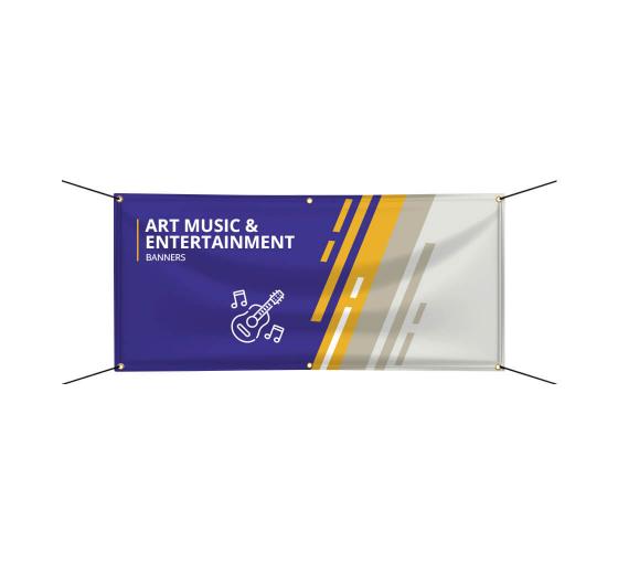 Art Music & Entertainment Banner