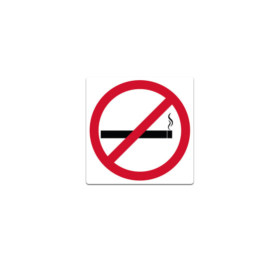 No Smoking Symbol Decal (Non Reflective)