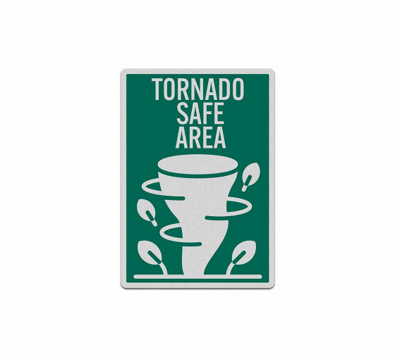Tornado Safe Area Decal (Reflective)