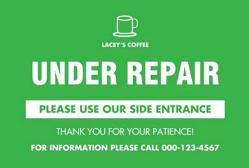Coffee Shop Repair