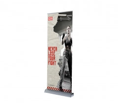 Delux wide Base Single screen Roll Up Banner Stands