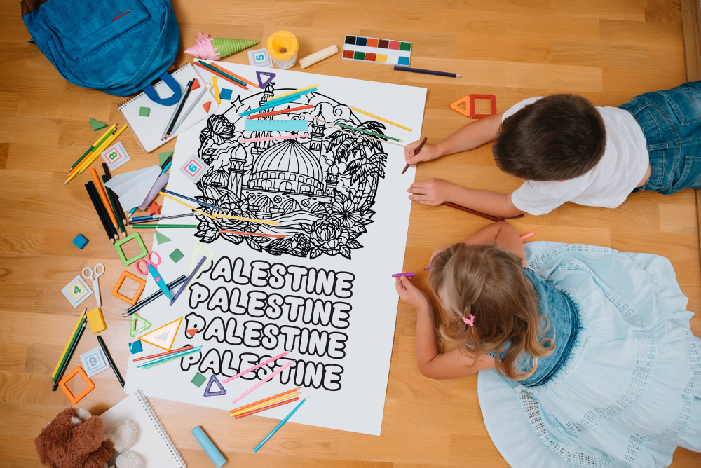 Giant Palestine Posters