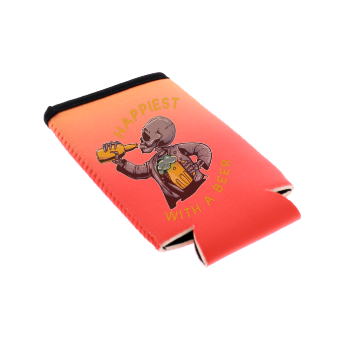 Skinny Beverage Insulator- Orange Gradient