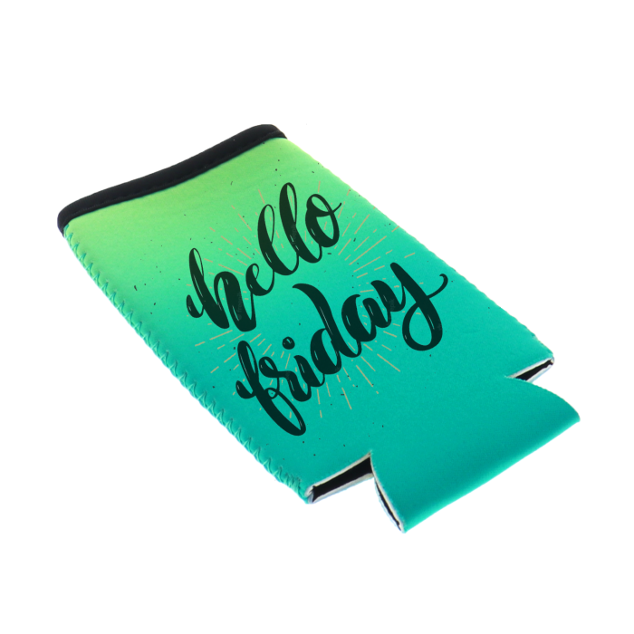 Skinny Beverage Insulator- Green Gradient