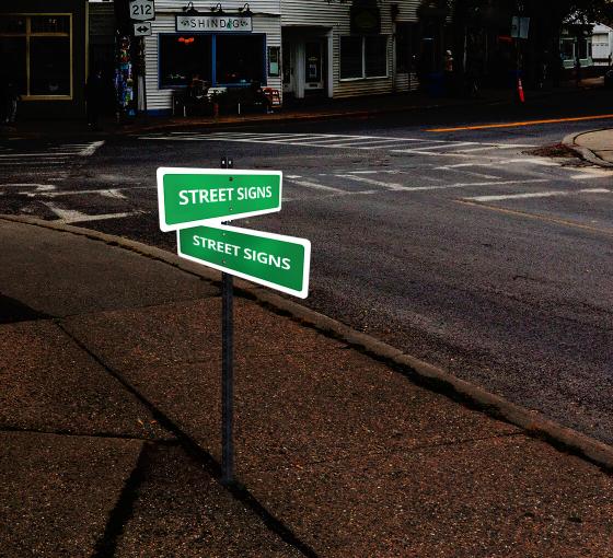 Reflective Custom Street Signs